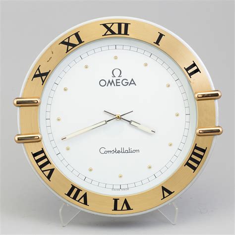 omega constellation wall clock price|lucky omega wall clocks.